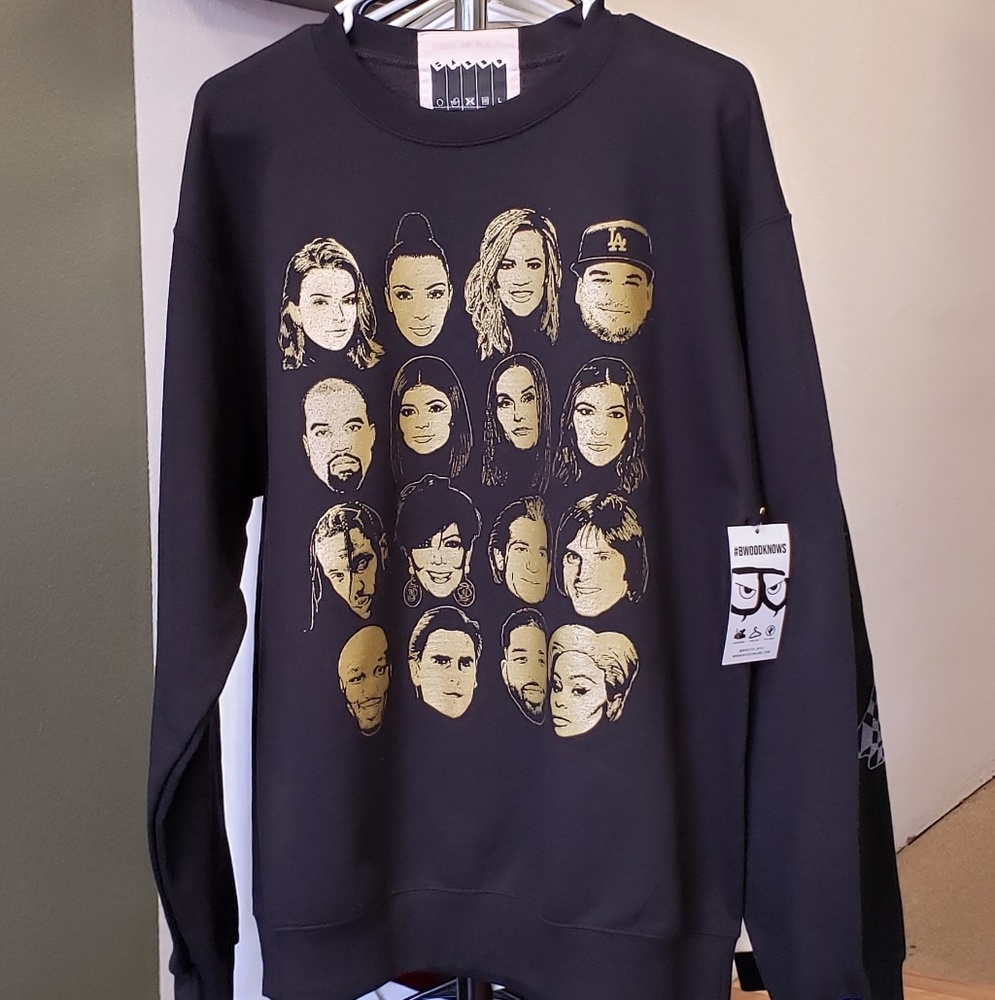 Mens Kardashian Crew Long Sleeve